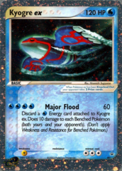 Kyogre EX #001 Cosmos Holo Promo